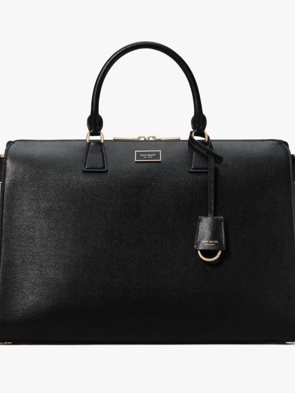 Brand NWT - Kate Spade Serena Saffiano Leather Laptop Satchel | Black - Picture 9 of 9